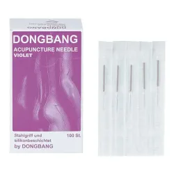 Dongbang Acupunctuurnaalden metaalgrip 0,20 X 15 Mm 100 St